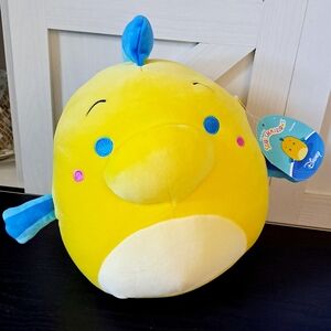 Squishmallows Disney  10" FLOUNDER The Little Mermaid Plush Stuffed Animal NWT